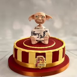 Harry Potter Dobby Fondant Cake